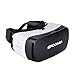 EpochAir 3D Virtual Reality Headset, VR goggles with built in Bluetooth, watch 3D movies, Virtual Reality Games, iPhone, Samsung, IOS, Android Compatible, 3.5-5.5 inch Smartphones