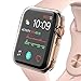 KTcpt Case for Apple Watch Series 4 Screen Protector 44mm, iWatch TPU All-Around Protective Case High Defination Clear Ultra-Thin Cover for Apple Watch Series 4 Smartwatch (Clear, 44MM)