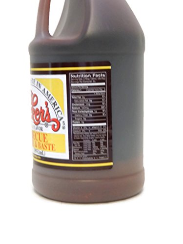 WICKER’S ORIGINAL BARBECUE MARINADE & BASTE — 64 FL OZ — NO SUGAR • LOW CALORIE • ALL-PURPOSE MEAT MARINADE & FINISHING SAUCE