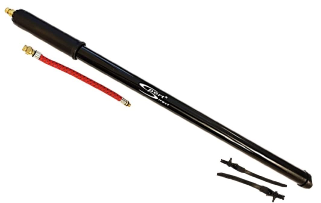 Sport Direct(TM Bicycle Pumps 15" Black Force 4 SV