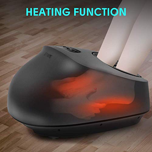 KEYWING Foot Massager Shiatsu Foot Massager with Remote, Feet Massager Air Compression, Deep Kneading Therapy & Multiple Mode Options - Thumbnail 4