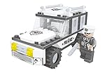 Ausini Police Chief and Police Jeep Vehicle 112pc Building Blocks Educational Set – Best Gift for Boys and Girls
