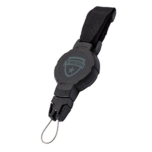T-REIGN Medium Scuba Gear Retractor with Hook & Loop Strap and 36