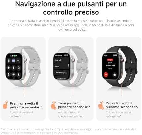 Redmi Watch 6, Smartwatch Uomo Donna, Batteria 24 Giorno, Argento — foto 6 di 8