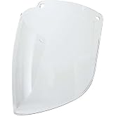 Honeywell Uvex S9555 Turboshield Clear Polycarbonate Replacement Visor and Clear Lens with Dual Anti-Scratch/Anti-Fog Lens Coating