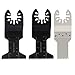 ESUMIC 15Pcs Oscillating Saw Blade Grinding Rasp Kit for RockWell Sonicrafter Work Oscillating Multitool Accesory