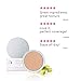 100% PURE Cream Foundation Concealer Face Makeup Medium to Full Matte Coverage - Rich Hydrating Balance for Dry Skin - Vegan Fruit Pigmented White Peach Color (Light with Warm Undertone) - 0.32 oz