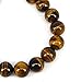 Cat Eye Jewels 10mm Natural Tiger Eye Bracelet Yoga Prayer Mala Buddha Black String Bracelet YD-H008