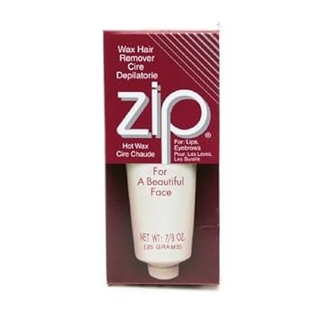 Amazon Com Zip Wax Hair Remover Tubes 2 5 Oz Beauty