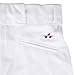 Alleson Athletic Girls' Standard Belt Loop Fastpitch Pant – Five Pro-Style Fit, Moisture-Wicking & Durable Fabric, White, X-Large
