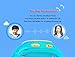 Kids Smartwatch, MindKoo Wearable Bluetooth 520 Children Anti-Lost Pedtometer GPS SOS Position Waterproof WIFI with SIM Multifunction GPS Tracker Smart Watch for iPhone 7/6S/6, Android Phone (Cyan)