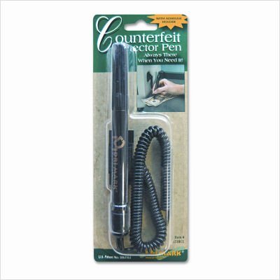 Drimrk Smart-Money Counterfeit Bill Detector Pen W/Coil & Clip