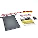 Tip Darts by DigHealth(TM), 12 pcs (4 sets), Steel Needle, National Flag Flights, Aluminum Shafts and Brass Barrels, with 4 Free PVC Dart Rods