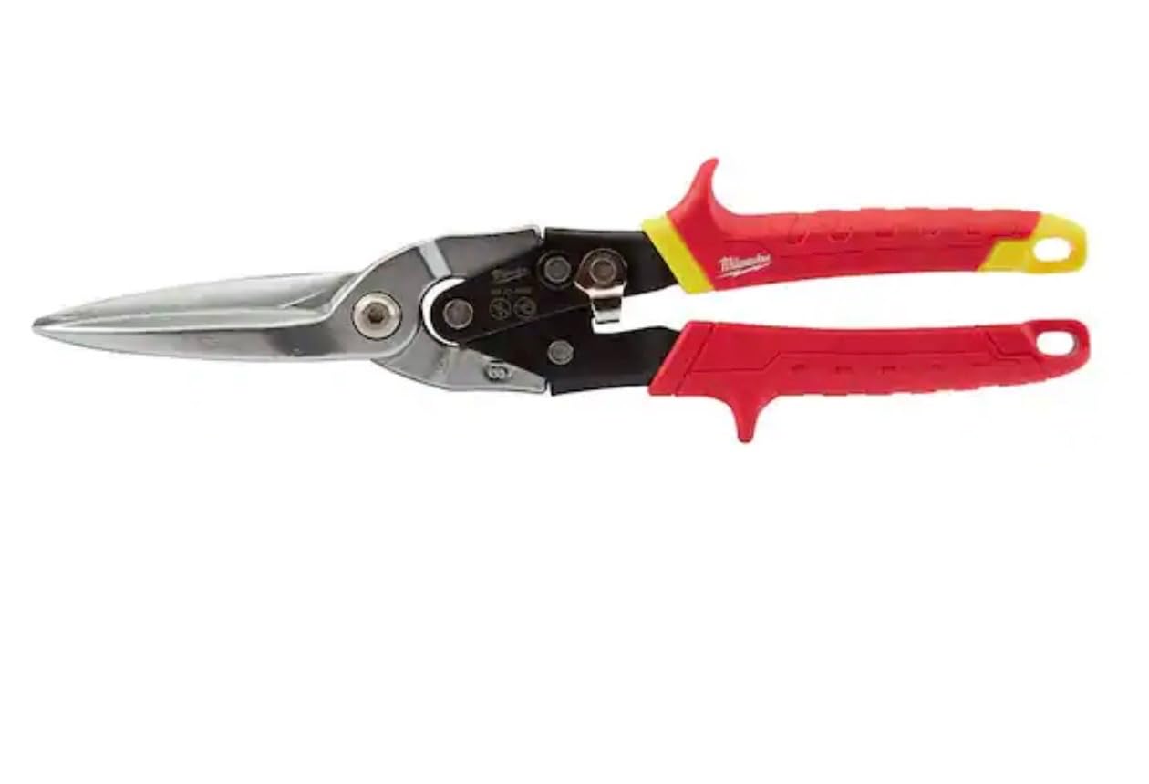 Milwaukee Long Metal Straight Cutting Snips - 48224537