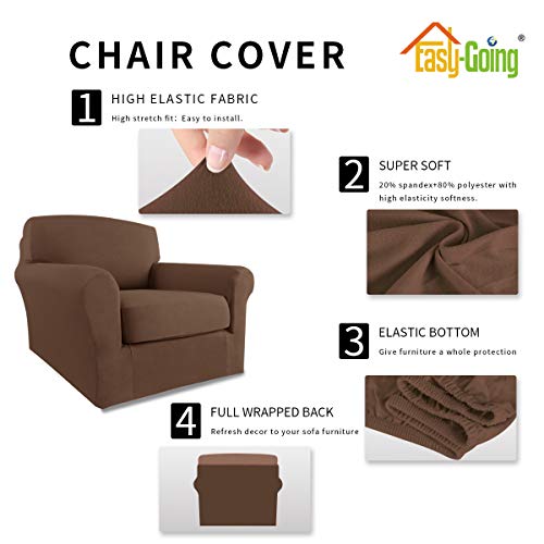 3 Easy+Going+Pieces+Microfiber+Stretch+Slipcover