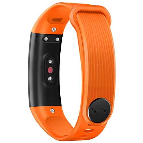 JDgoods Huawei Honor Band 3 Fitness Tracker, Wristband Bracelet Swimmable For Android & iOS, Touchpad Heart Rate Monitor Push Message Watch for Kids Men Women (Orange) - Thumbnail 2