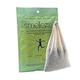 SMELLEZE Reusable Gym Bag Odor Remover Deodorizer Pouch: Gets Stink Out From Any Bag Without Scents