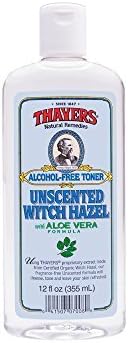 Thayers Witch Hazel Astringent with Aloe Vera Formula, Lemon, 12 Fluid Ounce (Pack of 3) by Thayer's