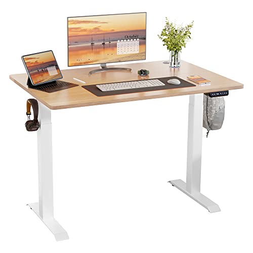 Meilocar Height Adjustable Electric Standing Desk, Sit Stand Computer