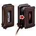 TayMac ML450Z Single-Gang Weatherproof Expandable Flat Plastic Device In-Use Cover, 16-in-1 Configurations Bronze Finish