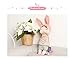 Stuffed Doll Toy Bunny Girls Baby Angela Plush Doll 13 inch Soft Cuddly Kind Rabbit Doll for Baby Kids - Birthday Gifts, Kid's Sleeping Partner,New Series Apron
