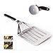 Pizza Peel by KoBzA - Stainless Steel Paddle Spatula - For Baking Homemade Pizza And Bread - Dishwasher Safe Tool Outdoor Pizza Ovens And Barbecues or Grill