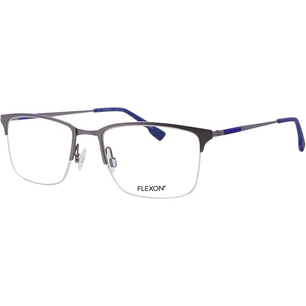 Flexon H6001 39613 413 – Occhiali Da Vista Uomo In Metallo, Colore Midnight Navy, Misura 55 - 6