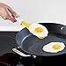 Joseph Joseph Silicone Elevate Egg Spatula with Integrated Tool Rest, White/Yellow