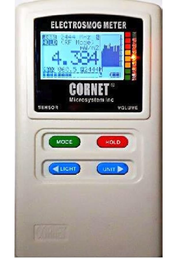 ボタンを electrosmog meter ED25G 電磁波測定器 ることは