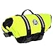 Paws Aboard Dog Life Jacket - Keep Your Canine Safe with a Neoprene Life Vest for Swimming and Boating, Color and Design to Choose - Neon Yellow, Medium