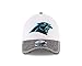New Era NFL Carolina Panthers 2016 Training Camp Team Color 39THIRTY Stretch Fit Cap, Medium/Large, White/Gray Heather