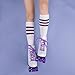 C SEVEN Cute Roller Skates for Kids and Adults (Purple, Women's 6 / Youth 5 / Men's 5)