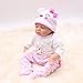 OtardDolls Reborn Baby Dolls Lifelike Realistic Sleeping Girl with Puppy Clothes Soft Vinyl Children Gifts (Lovely Puppy)