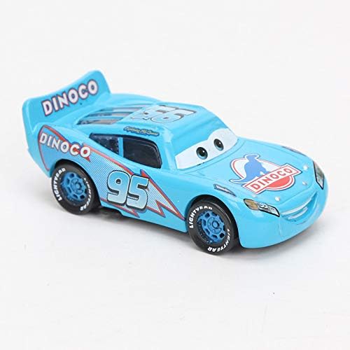 Diecasts & Toy Vehicles - Mini Disney Pixar Cars Toy Lightning McQueen Cars 3 Mater Ramonoe Jackson Storm 1:55 Diecast Metal Alloy Model Car Toys for Kids - by LINAE - 1 PCs