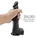 Realistic Dildo-Mixfun 9 Inch Realistic Silicone D-i-l-d-o with Strong Suction Cup - Lifelike G-S-p-o-t Premium D-i-l-d-o for Women-Huge Dildo