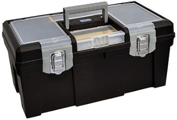 Caja de herramientas de plástico 400x220x198mm ABC TOOLS ...