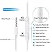 【2Pack】 for iPhone Earphone with 3.5mm Headphone Plug,Earphones Headset with Mic Call+Volume Control for iPhone 6 Earbuds Compatible with iPhone 6s/6plus/6/5s,Android,PCthumb 1