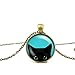 Black Cat Necklace - Peeking Black Cat Pendant - Cute Black Cat Jewelry