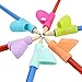 COCODE Pencil Grips Silicone Ergonomic Pen Grippers Writing Aid Grip Posture Correction Tool for Kids Student Toddlers Preschoolers Kindergarten and Adults(3PCS)