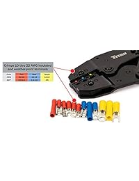 Titan Tools 11477 Punzonadora trinquete para alambres