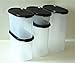 Tupperware Modular Mates Oval Set. Black Seals