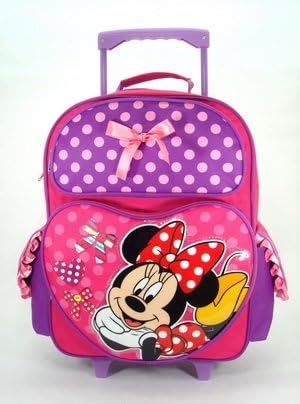 minnie rolling backpack