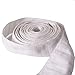 MJMP Curtain Tape for Pinch Pleat 3.2 Inch Natural Cotton 6 Yards