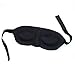 Luxury Contoured Eye Sleep Mask for Men & Women - Light Blocking Black Out Sleeping Eye Mask | Blindfold for Deep, Tranquil, Restful Sleep | Silky Soft Cotton | Eye Cover w/Adjustable Straps