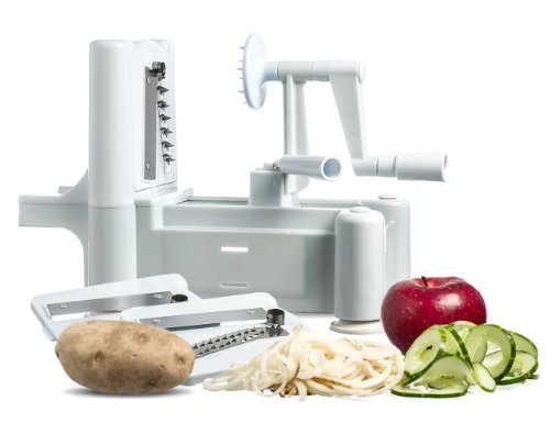 New and Essential Spiralizer Tri-Blade Spiral Vegetable Slicer