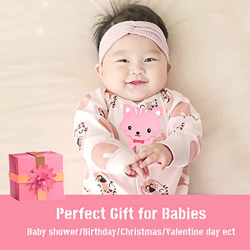 AEOLZ Teething Toys for 3 Months+ Babies, FoodGrade Soft Silicone