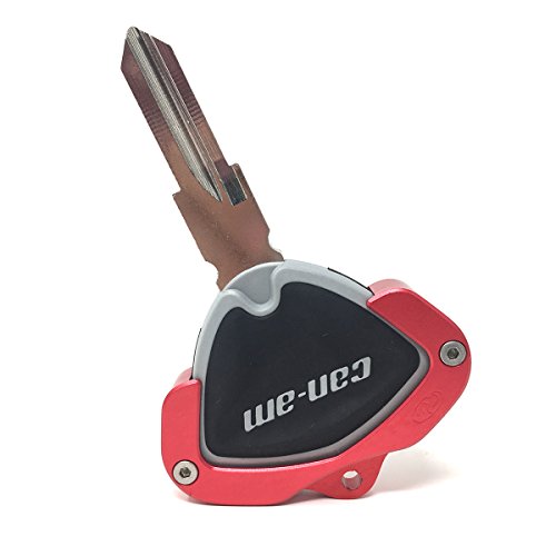 Key Holder for Can Am Spyder Ignition Key Red Cover CNC Saver Version 3.0