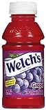 Welch's 100% Grape Juice, 10-Ounce Bottles (Pack of 24)