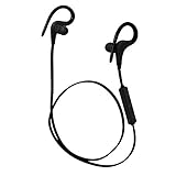 AlenJ DURABLE Bluetooth Headphones Wireless In Ear Earbuds Sports Sweat proof Earphones with Built-in Mic Secure Ear Hooks Design, 4 Hours Play Time