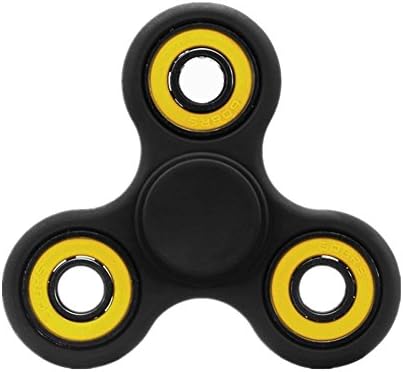 FWEEL Tri-Spinner Fidget Hand Toy/ High Performance bearing, Extremely Fast and spin for 1+ Minutes/ Rubber Paint Matte process/For Adult and Kids(over 3 years old)